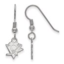 Sterling Silver NHL Pittsburgh Penguins Dangle Earrings