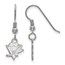 Sterling Silver NHL Pittsburgh Penguins Dangle Earrings