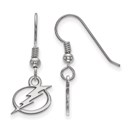 Sterling Silver NHL Tampa Bay Lightning Dangle Earrings