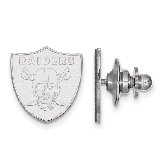 Sterling Silver Oakland Raiders Lapel Pin Sterling Silver Oakland Raiders Lapel Pin