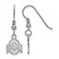Sterling Silver Ohio State University Dangle Earrings