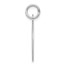 Sterling Silver On Graduation Day Disc Charm -3994B