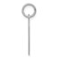 Sterling Silver On Graduation Day Heart Disc Charm