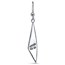 Sterling Silver Onyx & Mother of Pearl Dangle Earrings
