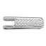 Sterling Silver Rhodium Plated Money Clip - Bricks