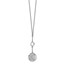 Sterling Silver RP Filigree w/1.5in ext. Necklace - 15.75 in.