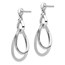 Sterling Silver RP Polished Dangle Earrings - 38.02 mm