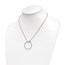 Sterling Silver RP w/1in ext Necklace - 18 in.