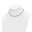 Sterling Silver RP w/ 2in ext Choker Necklace - 17 in.