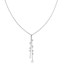 Sterling Silver RP Y-drop w/ 2in ext. Necklace - 18 in.