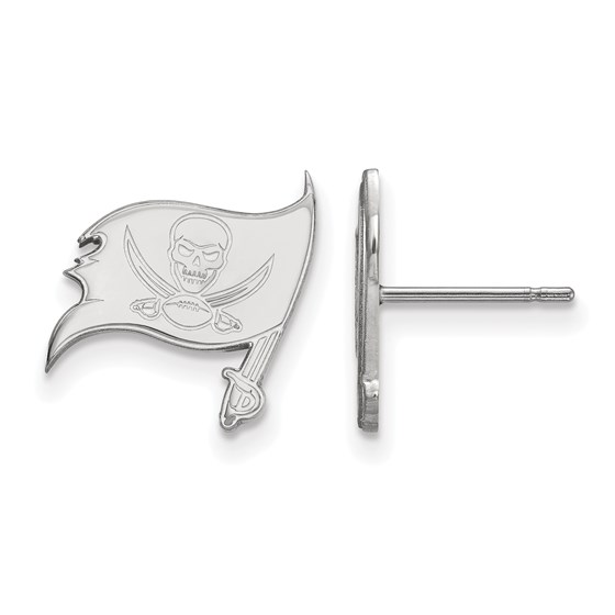 Sterling Silver Tampa Bay Buccaneers XS Post Earring Sterling Silver Tampa Bay Buccaneers XS Post Earring