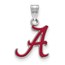 Sterling Silver Univ. of Alabama Enamel Pendant
