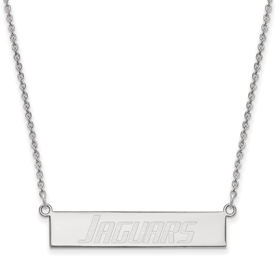 Sterling Silver Univ. of South Alabama Bar Necklace - 18 in. Sterling Silver Univ. of South Alabama Bar Necklace - 18 in.