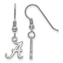 Sterling Silver University of Alabama Dangle Earrings
