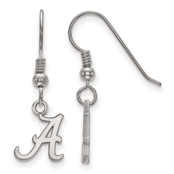 Sterling Silver University of Alabama Dangle Earrings Sterling Silver University of Alabama Dangle Earrings