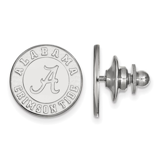 Sterling Silver University of Alabama Lapel Pin Sterling Silver University of Alabama Lapel Pin
