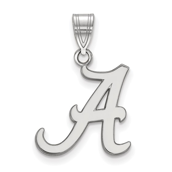 Sterling Silver University of Alabama Medium Pendant Sterling Silver University of Alabama Medium Pendant