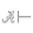 Sterling Silver University of Alabama Post Earrings