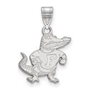 Sterling Silver University of Florida Medium Pendant