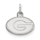 Sterling Silver University of Georgia Pendant