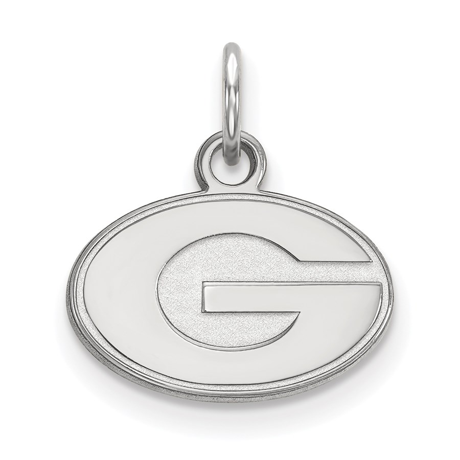 Sterling Silver University of Georgia Pendant