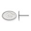 Sterling Silver University of Georgia Post Earrings