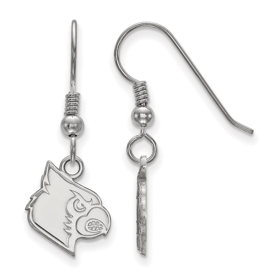 Buy Sterling Silver University of Louisville Small Dangle Earrings APMEX