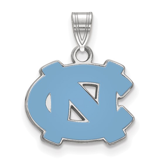 Sterling Silver University of North Carolina Enamel Pendant Sterling Silver University of North Carolina Enamel Pendant