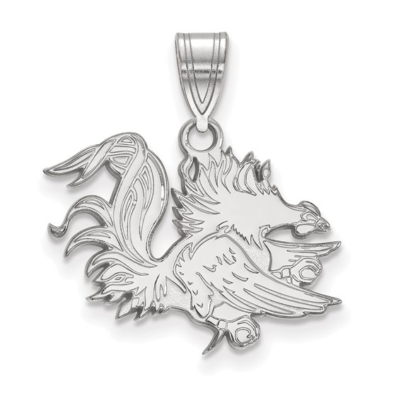 Sterling Silver University of South Carolina Medium Pendant Sterling Silver University of South Carolina Medium Pendant
