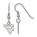 Sterling Silver West Virginia University Dangle Earrings