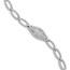 Sterling Silver & Zirconia Brilliant Embers Bracelet