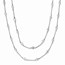 Sterling Silver Zirconia Necklace
