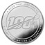 Super Bowl LIV NFL 1 oz Silver Flip Coin - 49ers vs. Chiefs