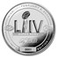 Super Bowl LIV NFL 1 oz Silver Flip Coin - 49ers vs. Chiefs