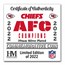 Super Bowl LVII AFC Champions Coin - Kansas City Chiefs