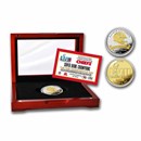 Super Bowl LVII Champions Two-Tone Coin: Kansas City Chiefs