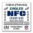 Super Bowl LVII NFC Champions Coin - Philadelphia Eagles