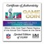 Super Bowl LVII Official Gold Gilded Flip Coin - Chiefs vs Eagles