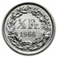 Switzerland Silver 1/2 Franc AU/BU (Random Year)