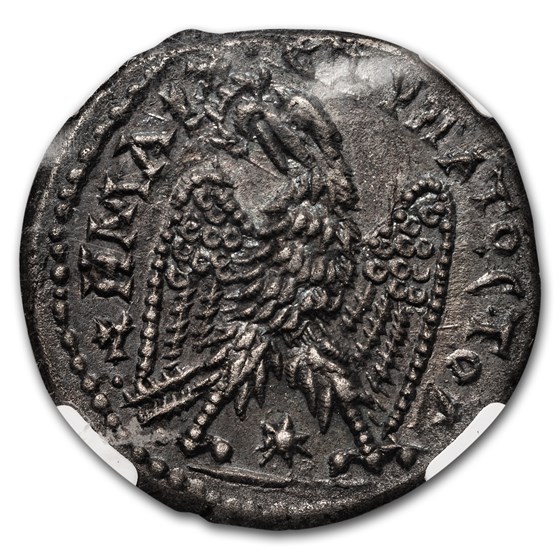 Syria Laodicea Tetradrachm Caracalla (198-217 AD) AU NGC Syria Laodicea Tetradrachm Caracalla (198-217 AD) AU NGC