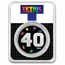 Tetris™ 1 oz Silver 40th Anniversary Colorized Round in TEP