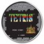 Tetris™ Rocket Launch 1 oz Silver Colorized Round in TEP