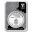 Tetris™ St. Basil's Cathedral 2021 Niue 1 oz Silver $2 BU in TEP