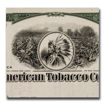 The American Tobacco Company Stock Certificate (Green)
