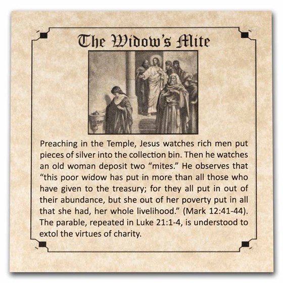 The Biblical Widow's Mite (103-76 BC) Mini Album The Biblical Widow's Mite (103-76 BC) Mini Album