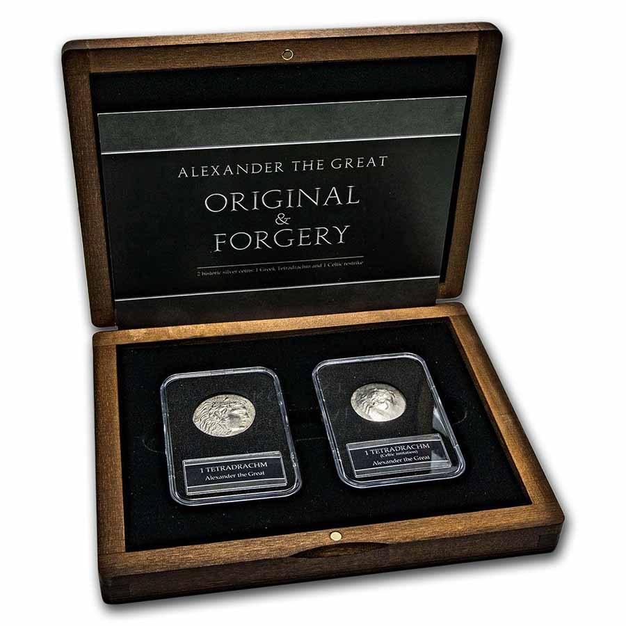 The Celtic Silver Coinage: 2-Coin Imitative Presentation Set