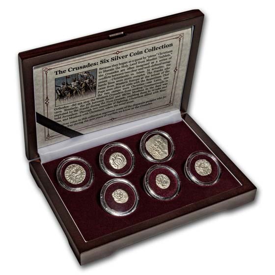 The Crusades: Silver 6-Coin Collection The Crusades: Silver 6-Coin Collection