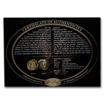 The Decline of Byzantium Andronikos II Gold Coin Presentation Set