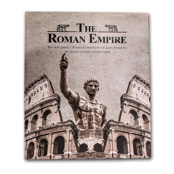The Decline of the Roman Empire 12-Coin Collection with Map