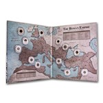 The Decline of the Roman Empire 12-Coin Collection with Map